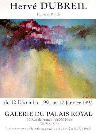 1992 - Galerie du Palais Royal - Nice