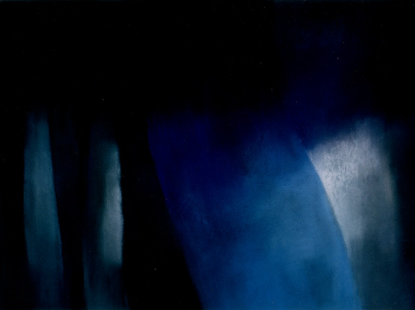 Le Rythme des Arbres - Pastel sec - 60 x 50 cm - 1993