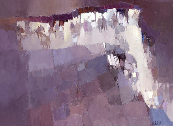Les Puces - Huile sur toile - 110 x 73 cm  (2005)