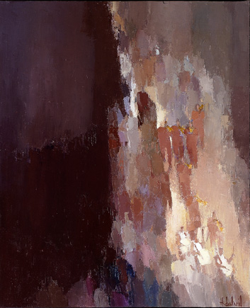 Les Tambours - Huile sur toile - 73 x 60 cm (2004)