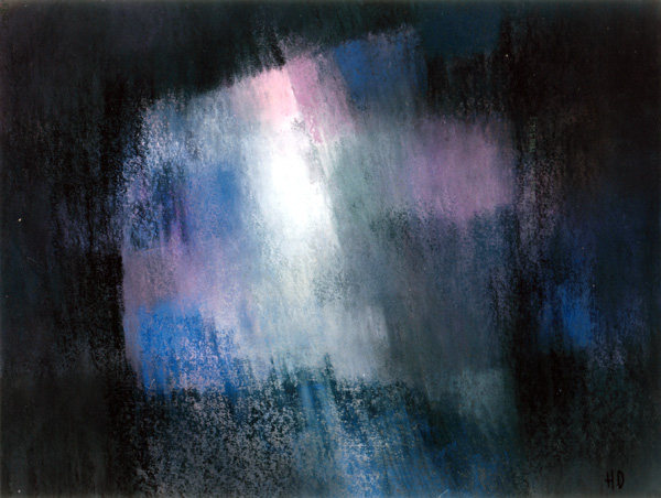 Hickory Dickory Dock - Wynton Marsalis - Pastel sec - 65 x 50 cm