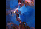Le Marché du soir - 60x60 cm (2003)